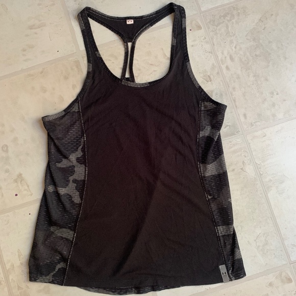UnderArmour Camouflage Mesh Workout Tank - Picture 1 of 9